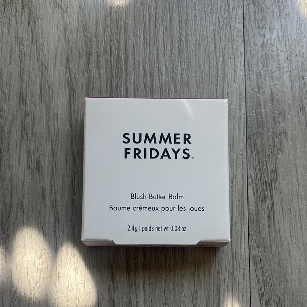 Summer Fridays Blush Butter Balm - berry spritz